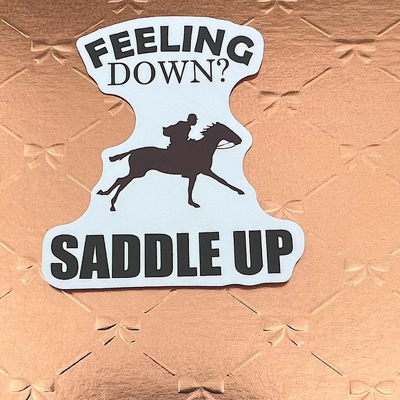 Truth Equestrian Horse Girl Horse Boy Cowboy CowGirl Single Decor Sticker - Picture 1 of 3